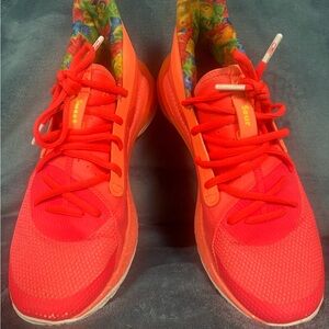 Under Armour Red Athletic Shoes